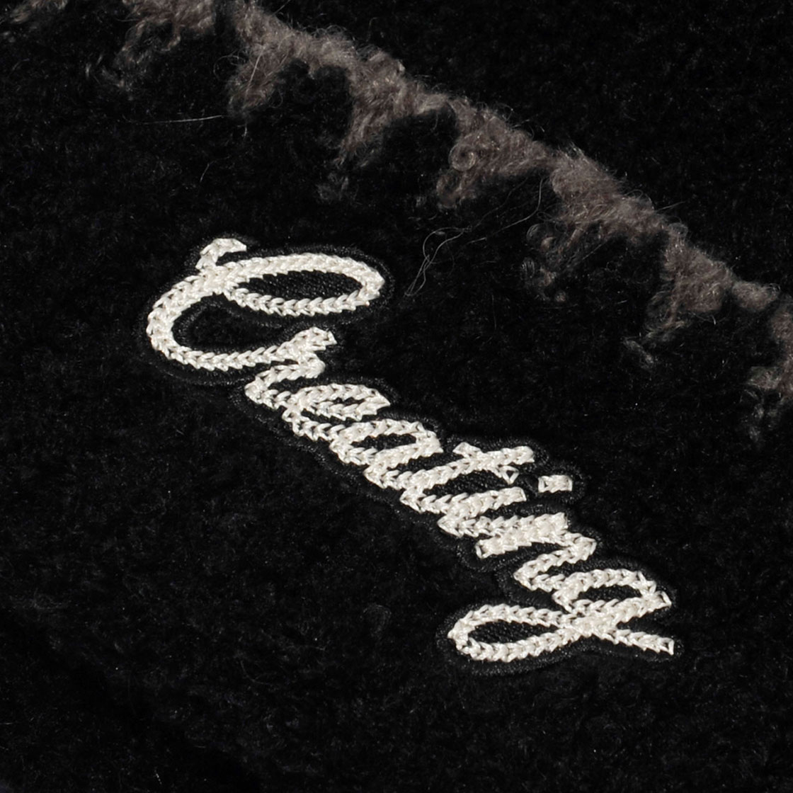 러스트앤스톤 부클 체인 비니 블랙(Rust And Stone Boucle chain Beanie Black) - 2