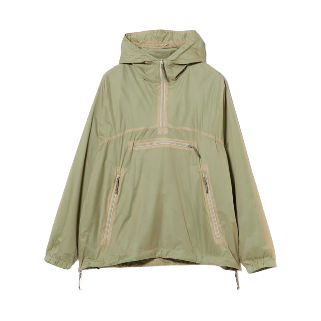 필그림 서프+서플라이 파이크 나일론 립스탑 아노락 세이지(Pilgrim Surf+Supply Pike Nylon Ripstop Anorak Sage)