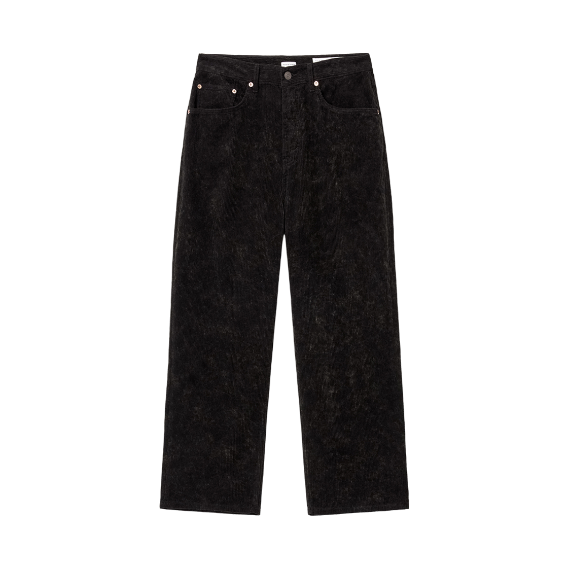 YPA26AWPT01BK YOUCHE PRET A PORTER SI Discharge Corduroy Pants Faded Black