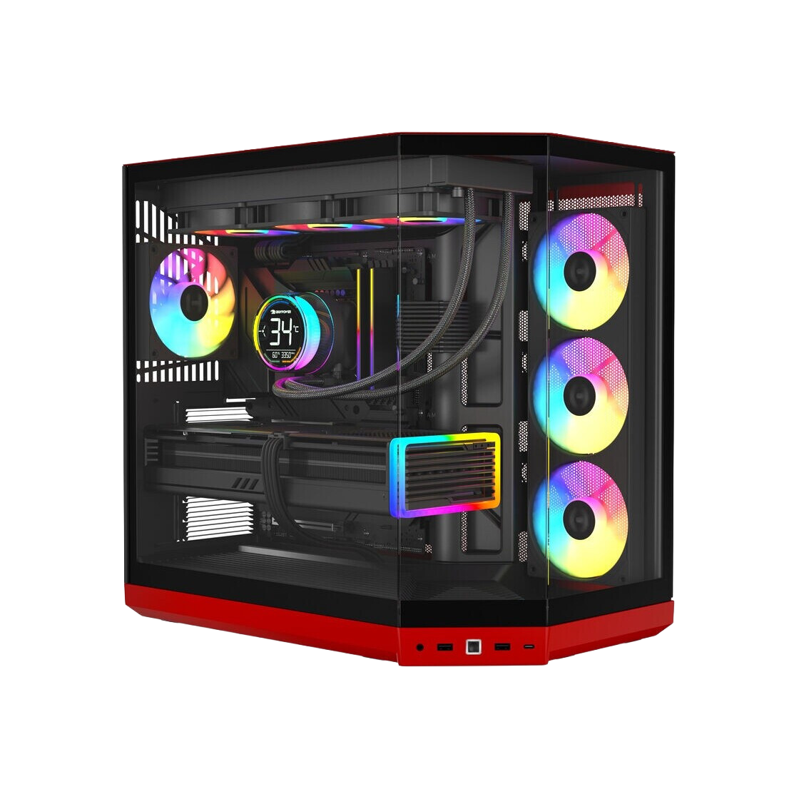 서린컴퓨터 14400F_RTX 5060 Ti_RAM 32GB_조립PC(SEORIN COMPUTER 14400F RTX 5060 Ti RAM 32GB LIAN LI LANCOOL 207 BLACK PC)