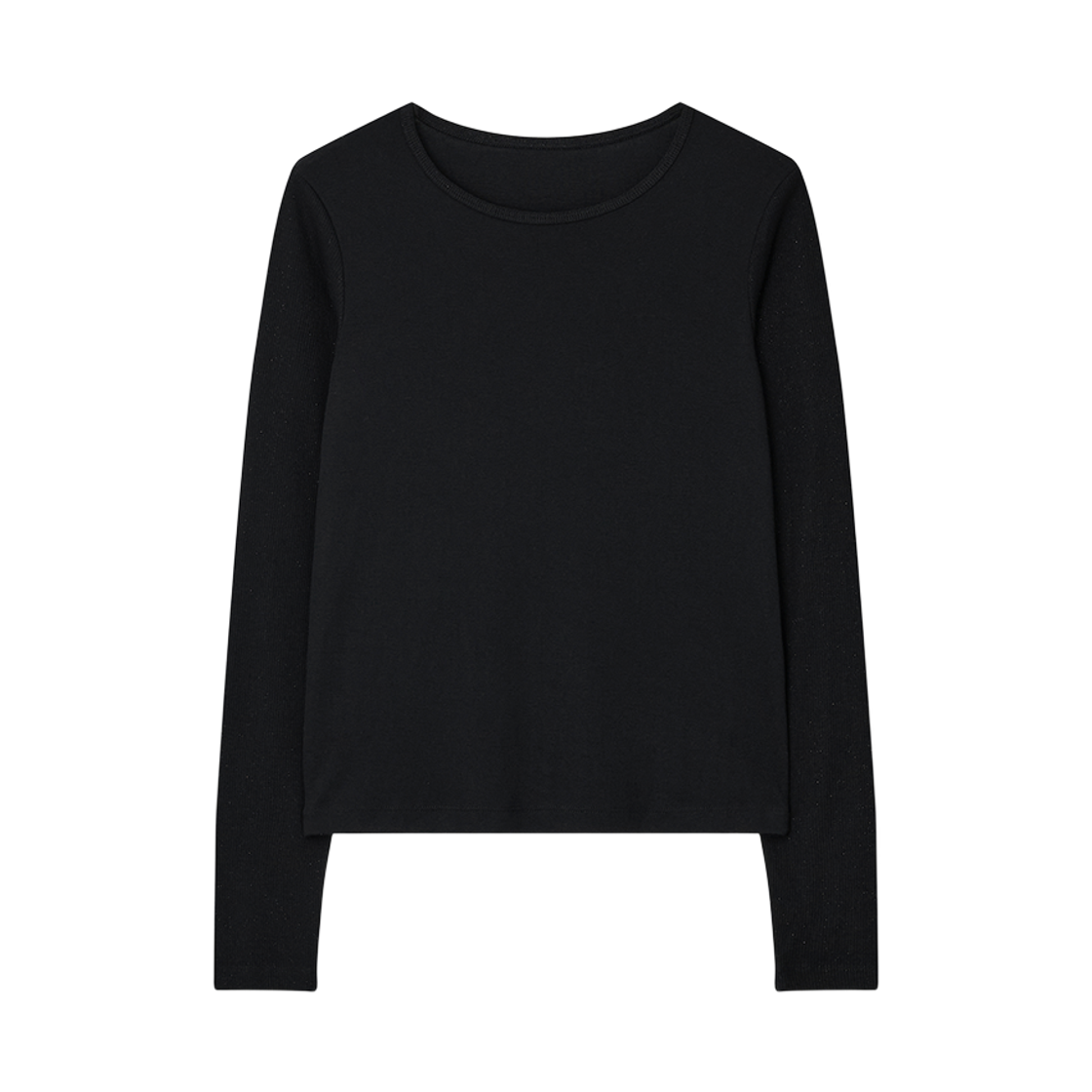 SFWTO2602 SUNLIT Metal Long Sleeve Black