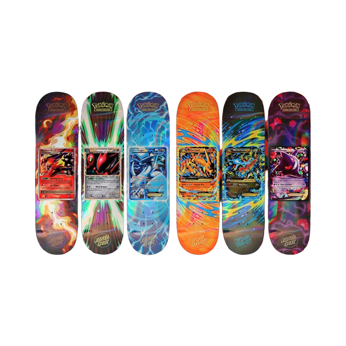 포켓몬 x 산타 크루즈 스케이트보드 덱 블라인드 백(Pokemon x Santa Cruz Skateboard Deck Blind Bag) - 4