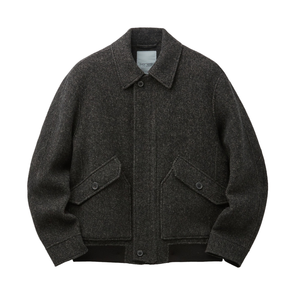 SAUAW26221CHD Series Handmade Blouson Dark Charcoal