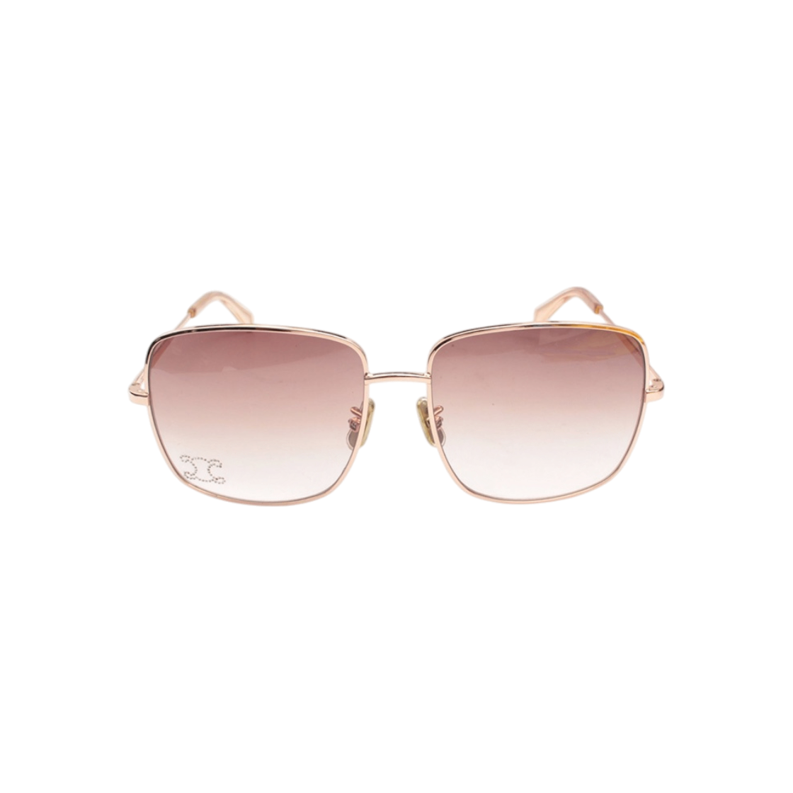 ITSK9M9RI25R Celine Rose Gold Square Sunglasses