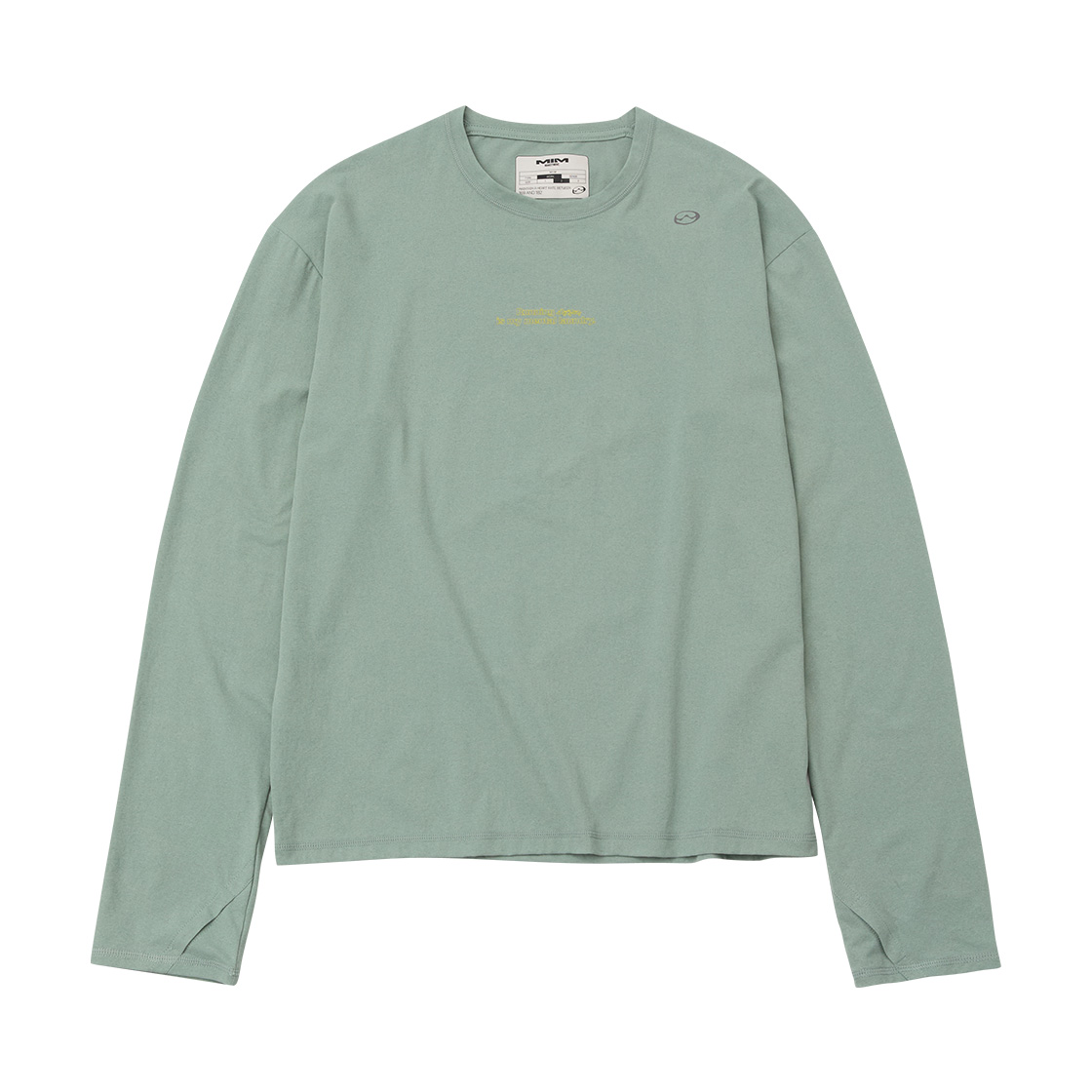 O-MOMAL6Y52041 MIM Swirl Longsleeve_Emerald