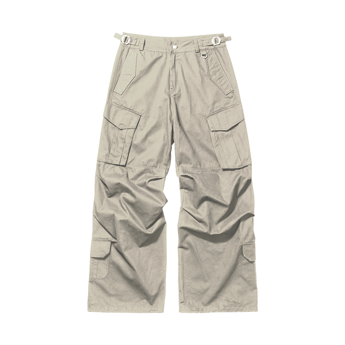 [KREAM 단독] 플레이버리즘 빈티지 워시드 카고팬츠 워시드 베이지([KREAM 단독] Flavorism VTG Washed Cargo Pants Washed beige)