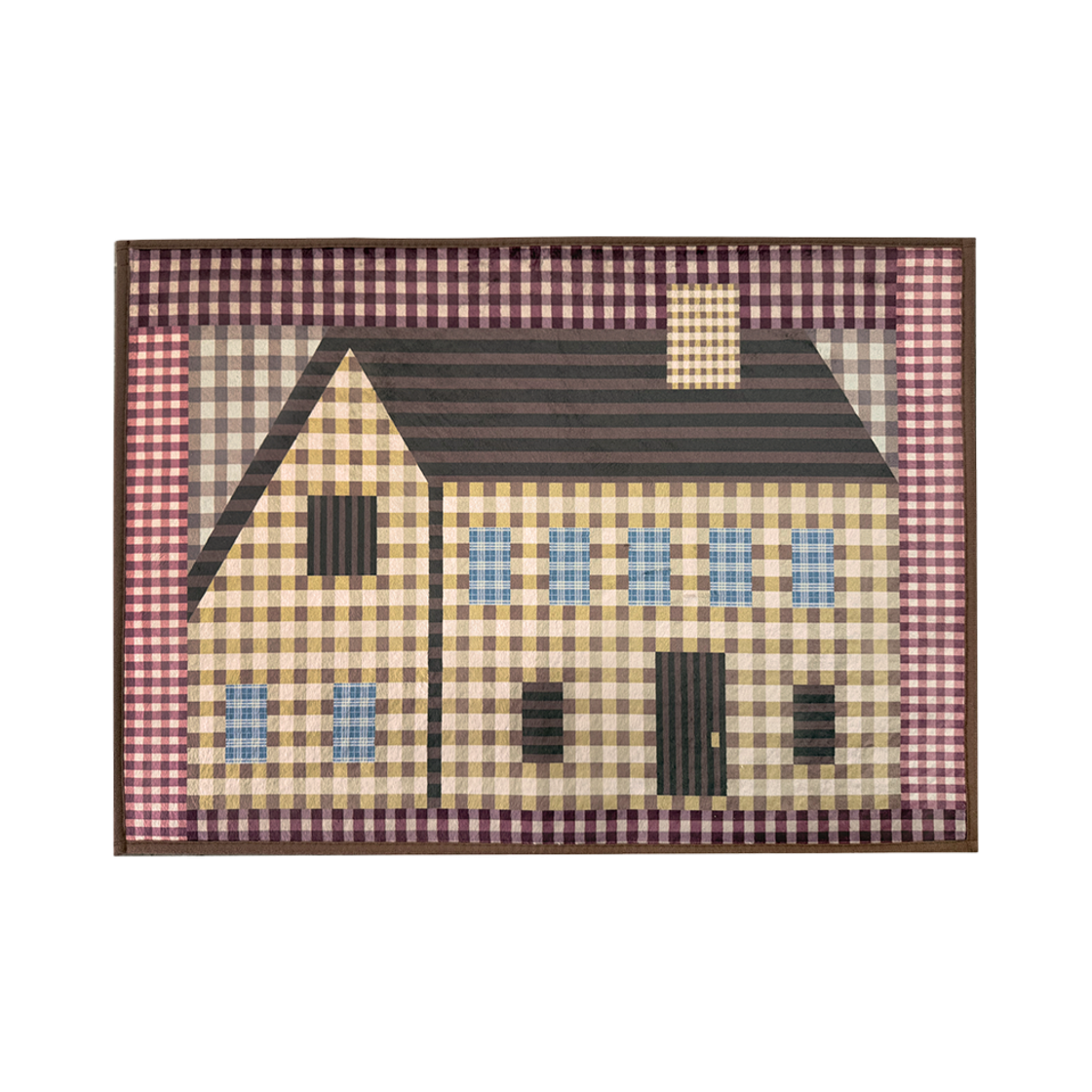 P00000FB POUPPET Check House Door Mat
