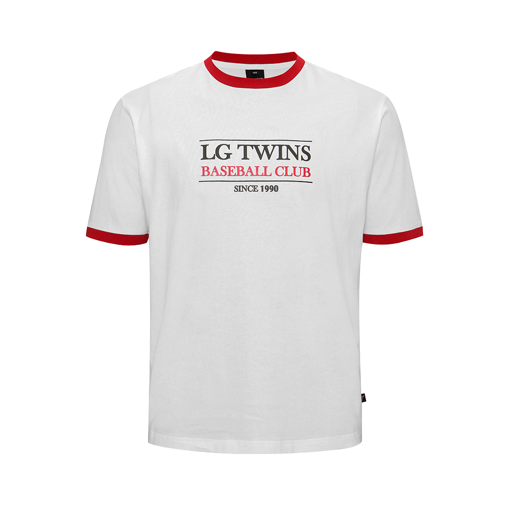 LD265UPTTS007 LG TWINS Collection Linker T-shirt IVORY