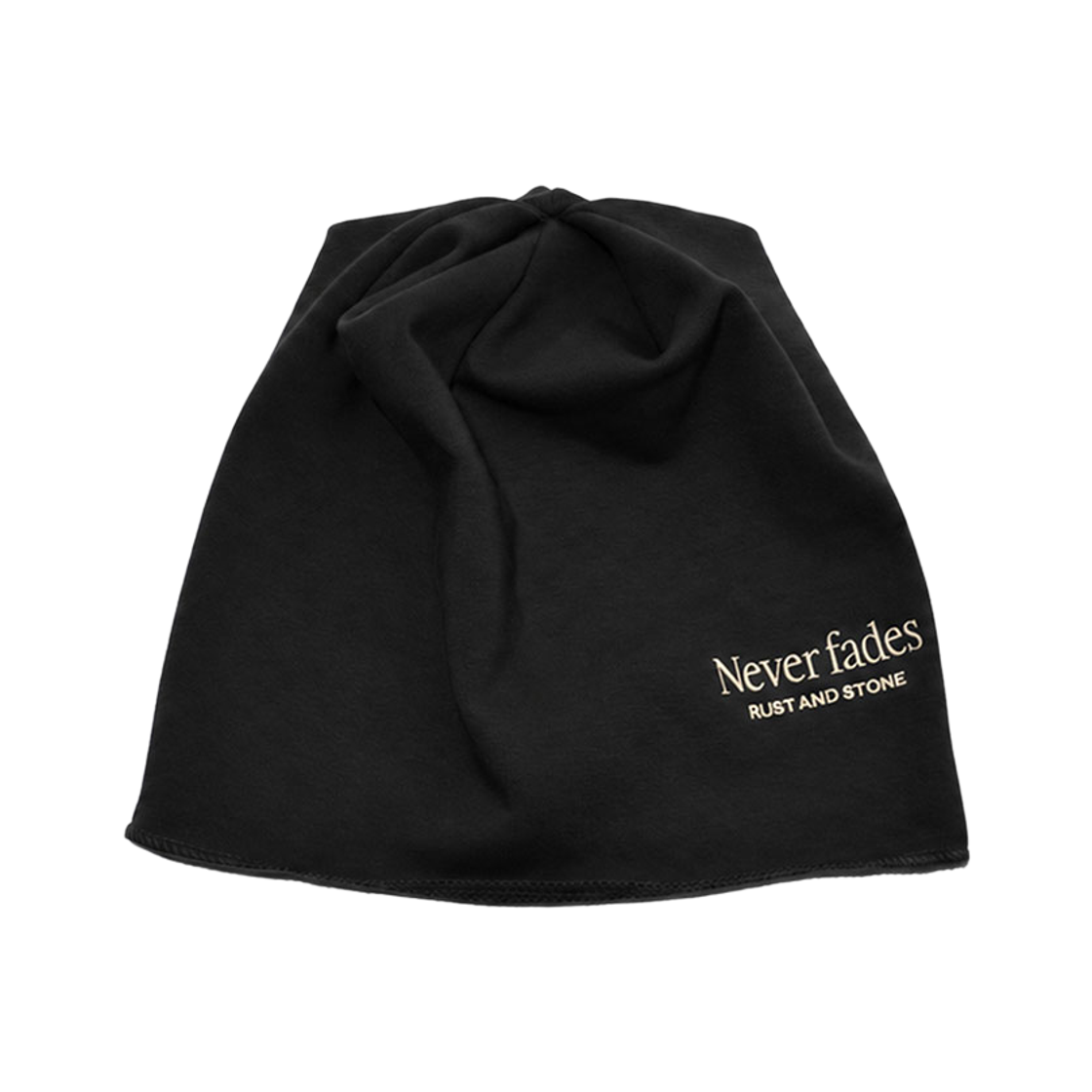 RSFW023BK Rust And Stone Never Fades Cotton Long Beanie Black