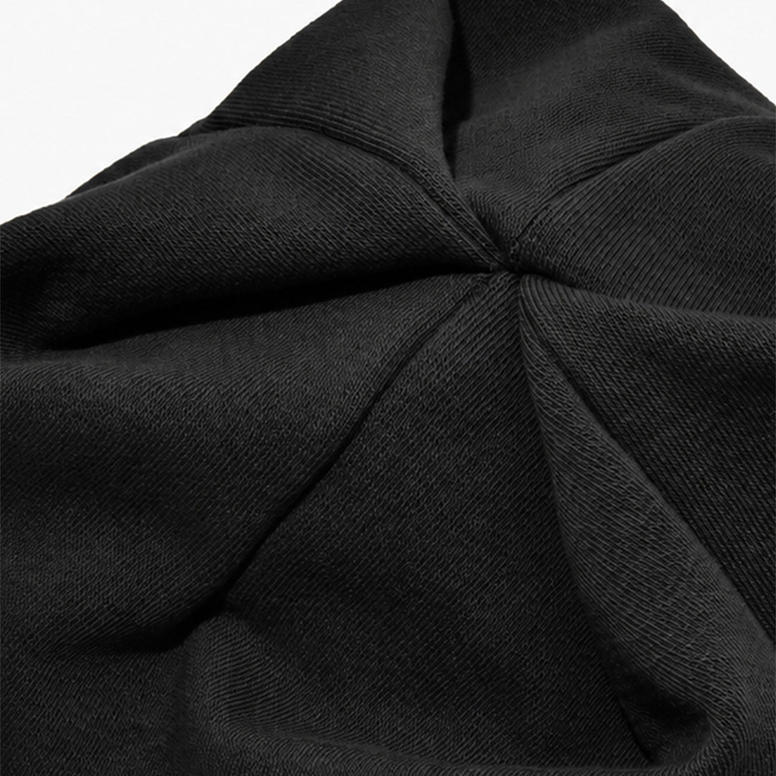 러스트앤스톤 네버 페이즈 코튼 롱 비니 블랙(Rust And Stone Never Fades Cotton Long Beanie Black) - 2