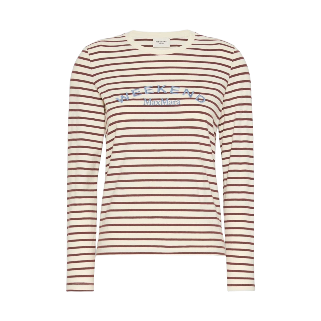 CESTINO-007 (W) Weekend Max Mara Cestino Cotton T-Shirt Bordeaux