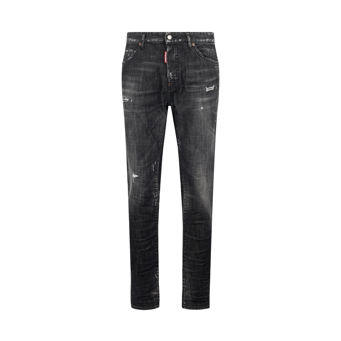 디스퀘어드2 포그 워시 테디 진 블랙(Dsquared2 Fog Wash Teddy Jeans Black)