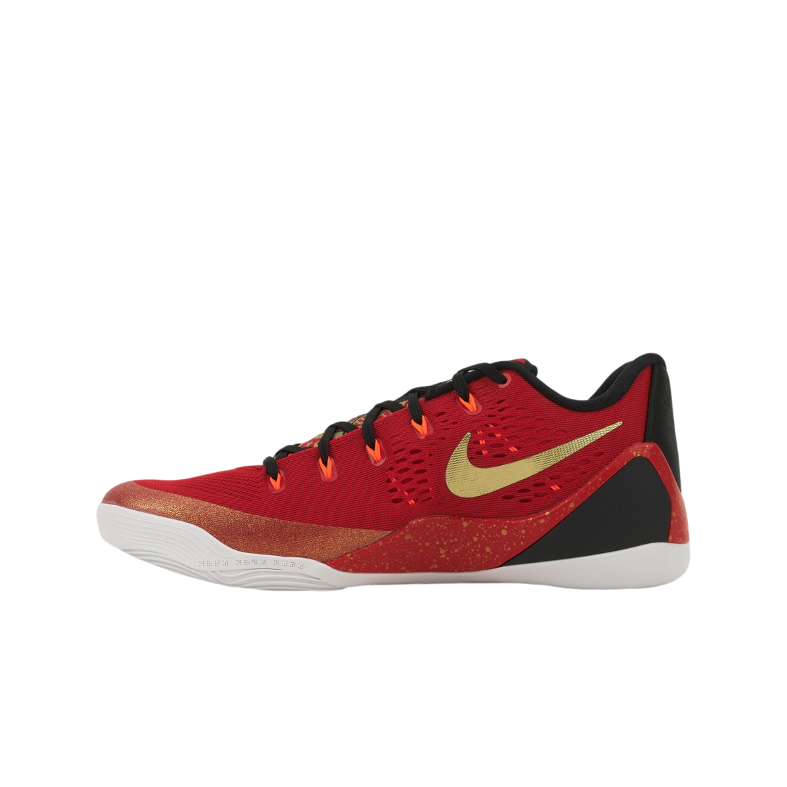 나이키 코비 9 로우 프로트로 EM 유니버시티 레드 앤 메탈릭 골드(Nike Kobe 9 Low Protro EM University Red and Metallic Gold) - 3
