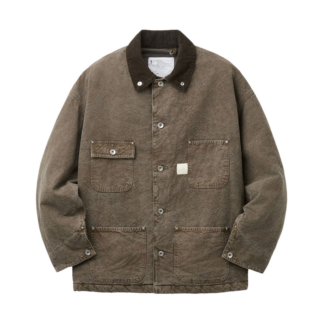 SVUAW26001BRX Series Innat Dyed Work Jacket Brown