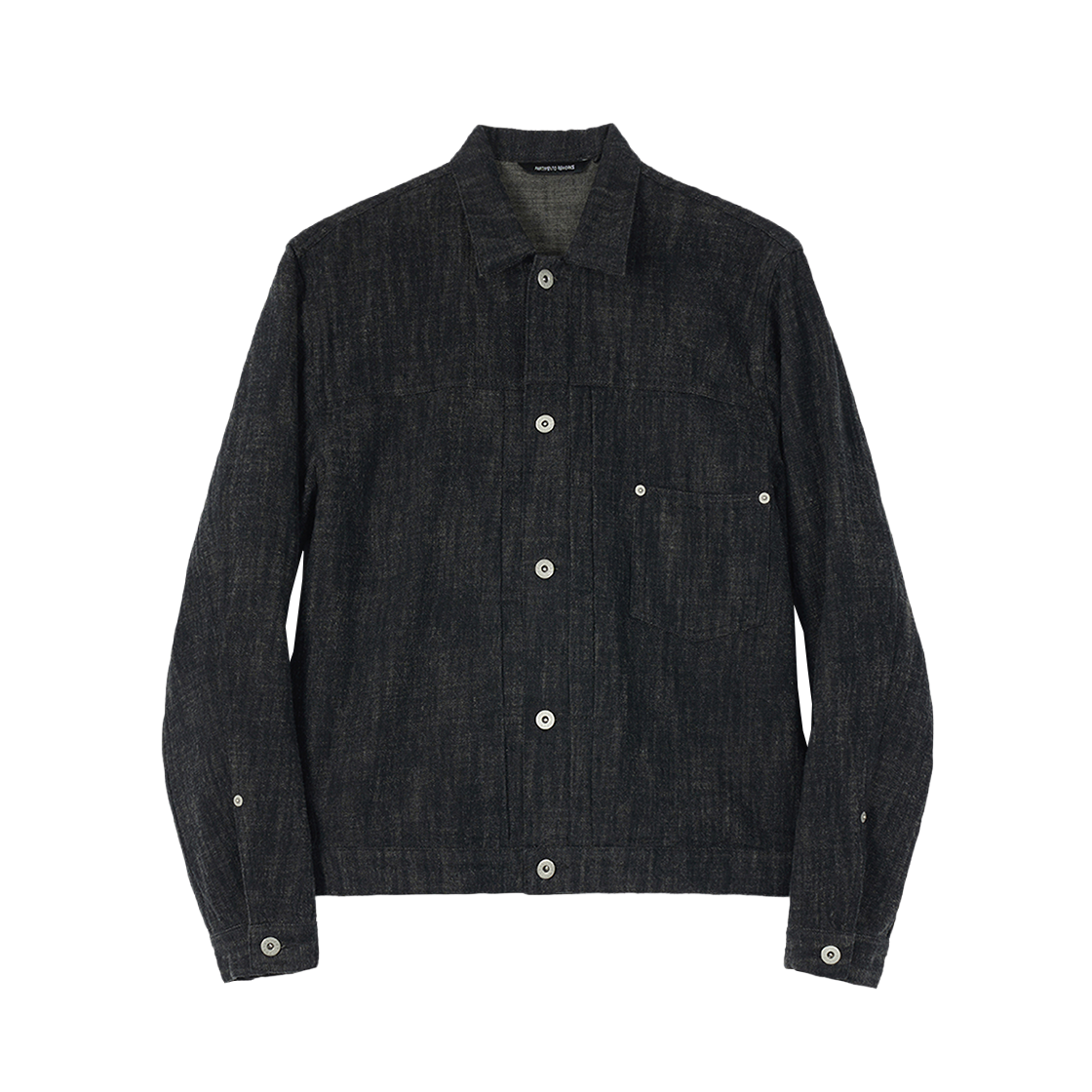 PR-26370
BK Partimento Reworks Wool Denim Type One Trucker Black