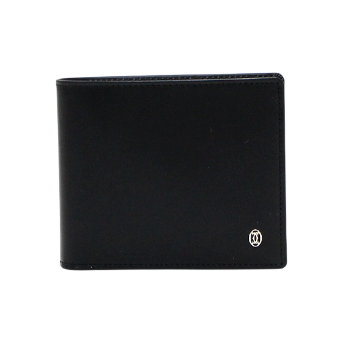 ITVWB28V7K77 Cartier Black Leather Pasha Compact Wallet