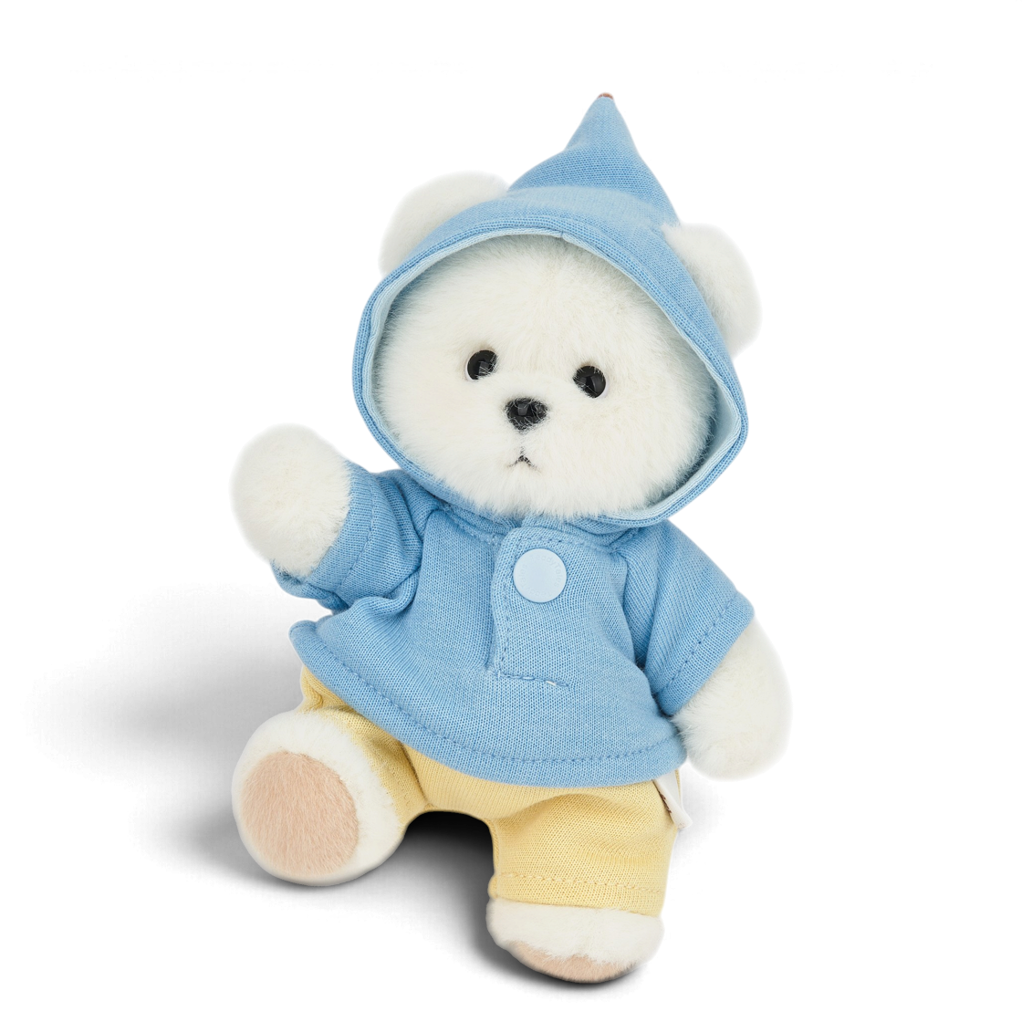 테디 테일즈 레나베어 시그니처 키링 화이트(Teddy Tales Lina Bear Signature Keyring White) - 4