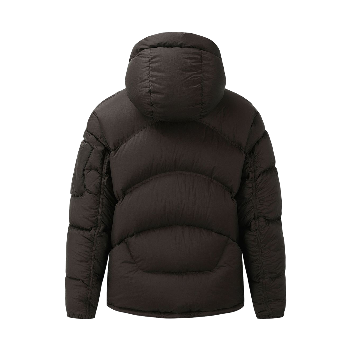 살로몬 컨투어 후드 다운 자켓 브라운(Salomon Contour Hooded Down Jacket Brown) - 2