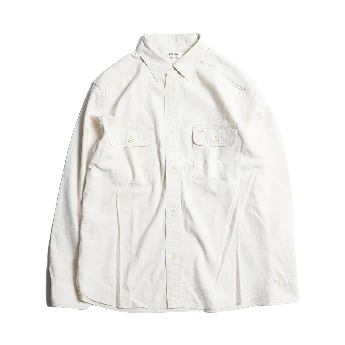 TR-SH04 Trophy Clothing Harvest L/S Shirt Natural