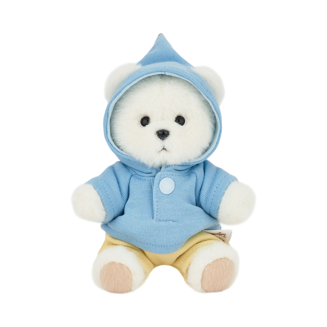 테디 테일즈 레나베어 시그니처 키링 화이트(Teddy Tales Lina Bear Signature Keyring White)