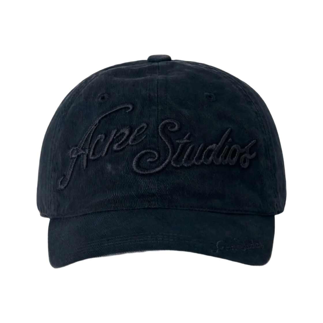 C40475-900 Acne Studios Embroidered Logo Cap Black