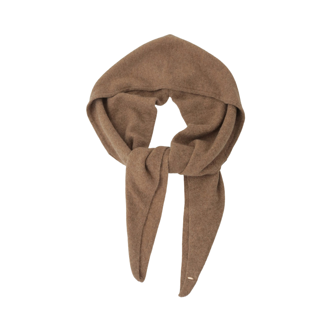 11136-8063 CLANE Yak Knit Hooded Muffler