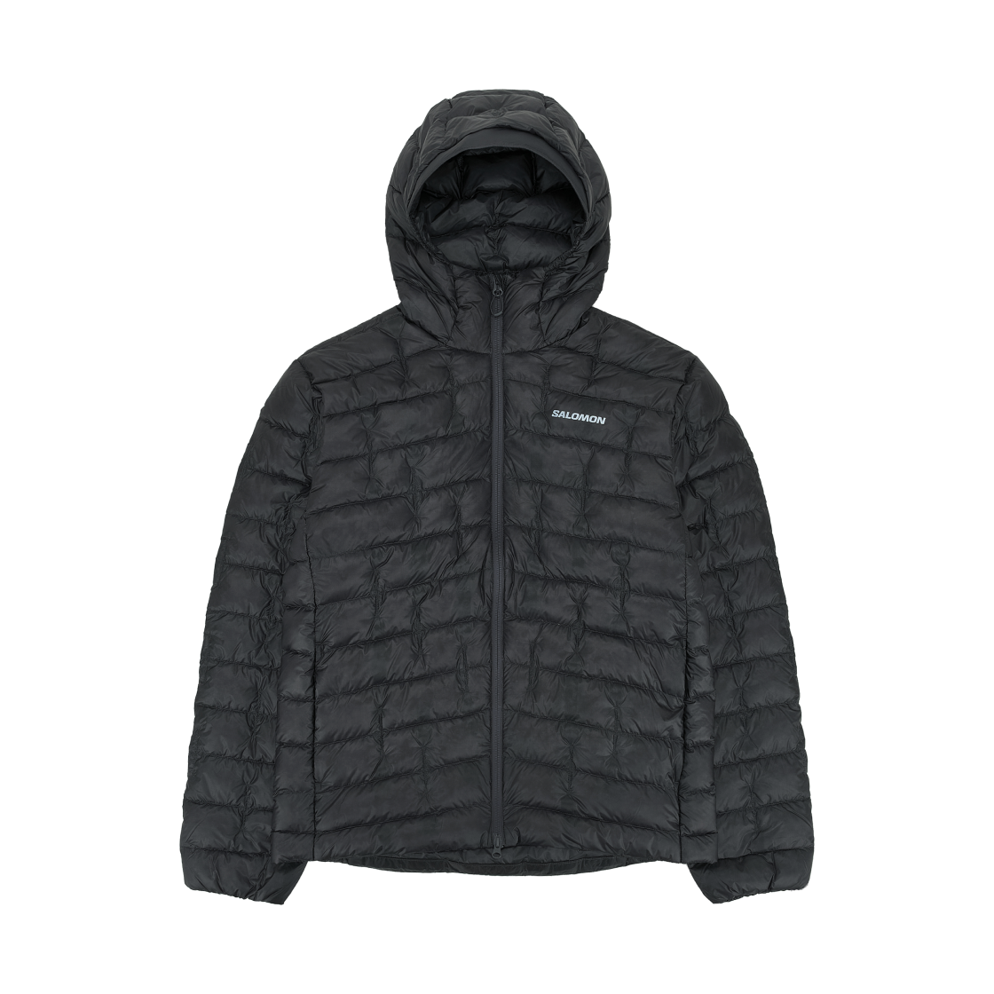 LD0380200 Salomon Butte Hooded Down Jacket Dark Charcoal