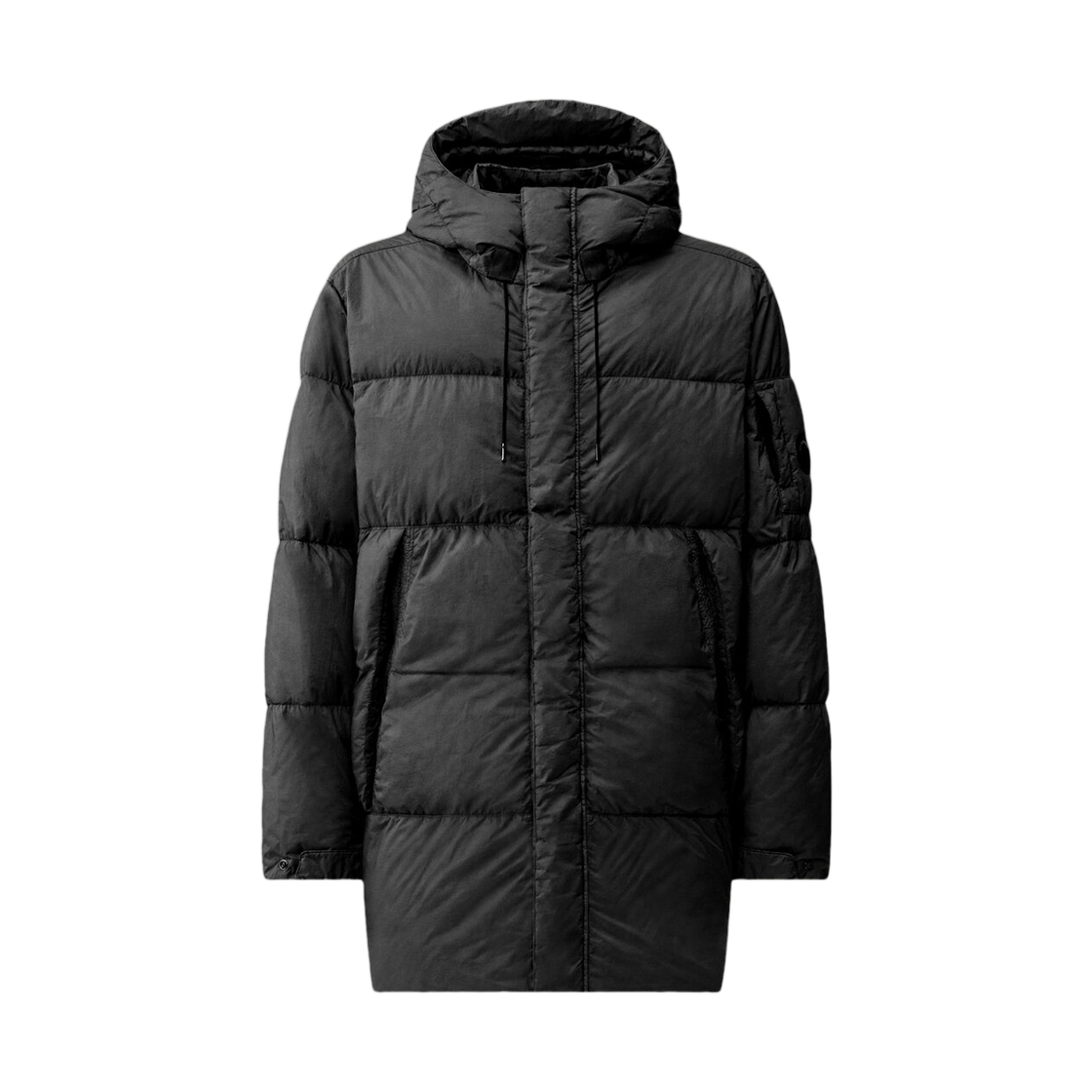 21CMOW217A110655G999 C.P. Company Down Shield Lens Hooded Parka Black - 26FW