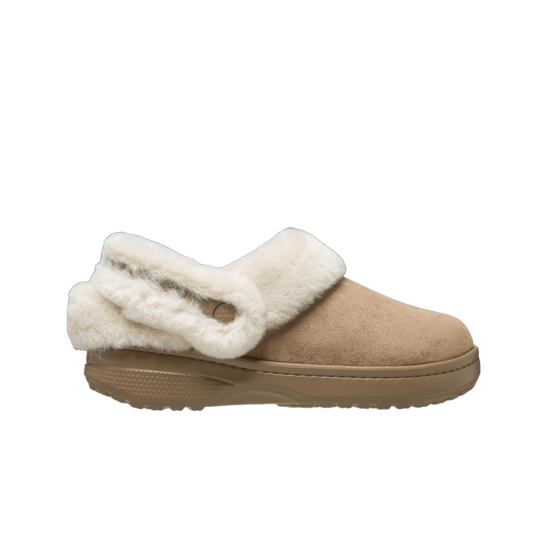 214740-2EY (Kids) Crocs Unfurgettable Clog Sepia
