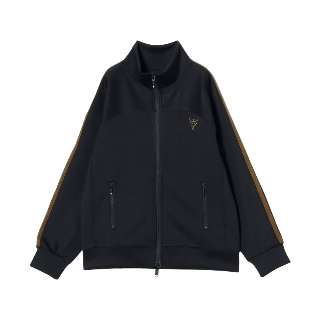 (키즈) 사우스2 웨스트8 x 코도모 빔즈 트레이너 자켓 네이비((Kids) South2 West8 x Kodomo Beams Trainer Jacket Navy)