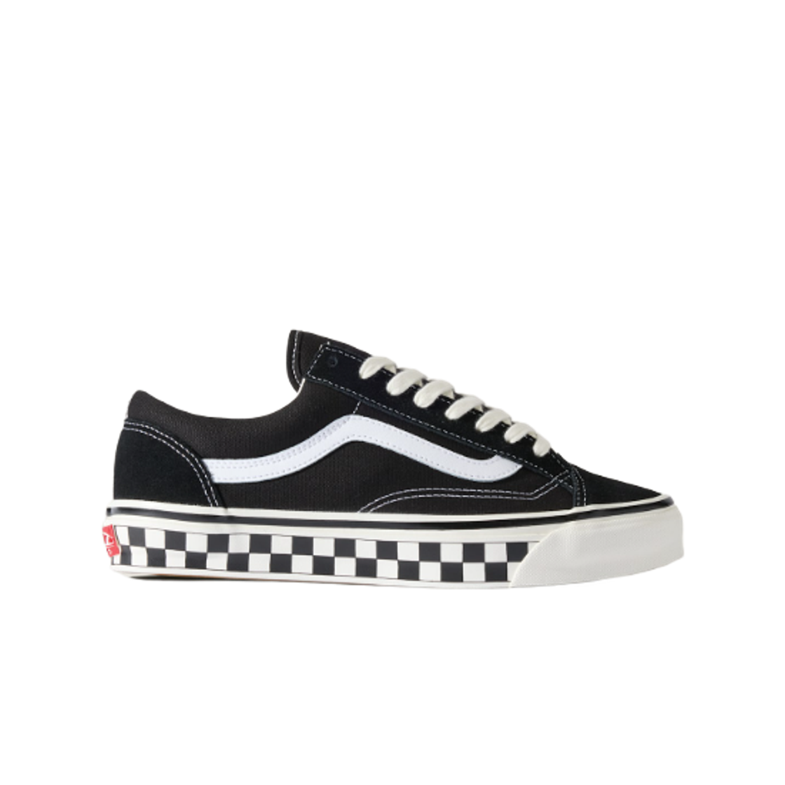 VN000E8VBPO Vans Premium Old Skool 36 Checkerboard Sidewall Black