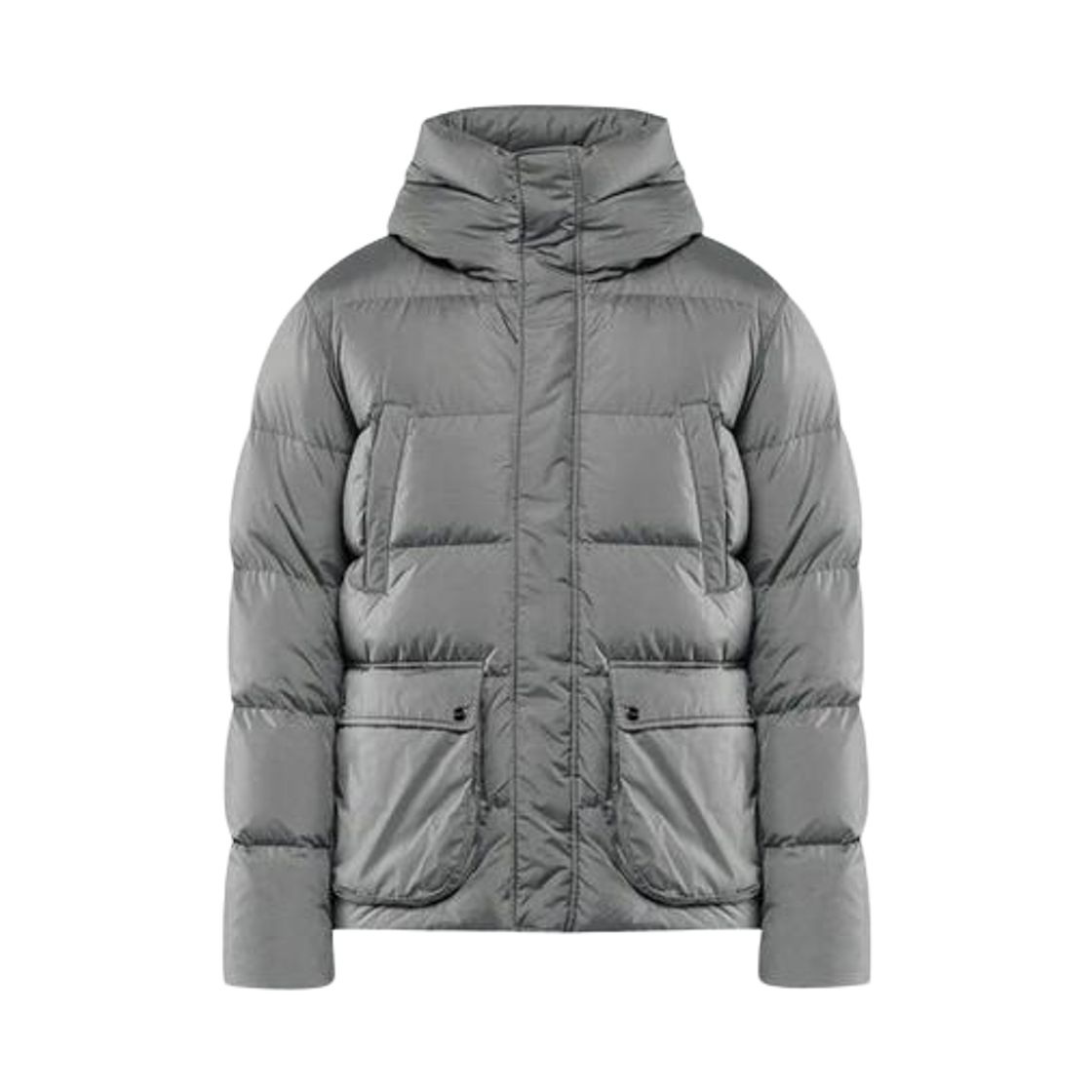 PI001140U-12004Z-9410 Herno Chamonix Bomber Jacket Grey