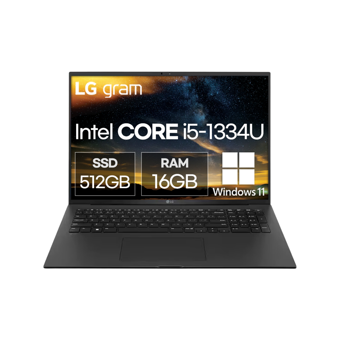 17Z90RU-G.AAB2U1 [S등급] Refurbished LG gram 17 (13th Gen) Core i5 RAM 16GB SSD 512GB Windows 11 Pro Black Overseas Refurbished Laptop English Keyboard