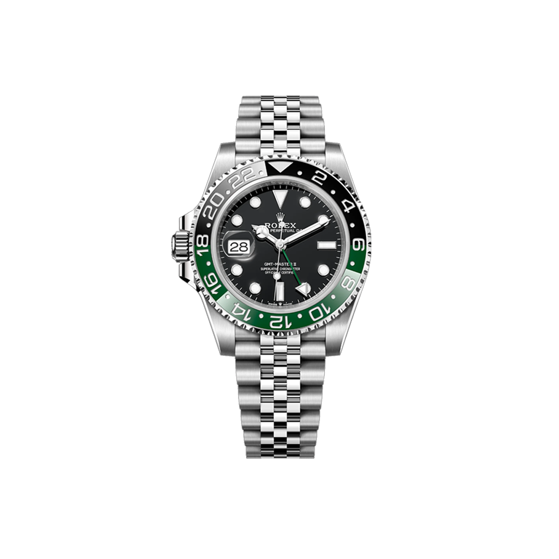 ITBN22NSLAET Rolex GMT-Master II Black Dial Jubilee Bracelet