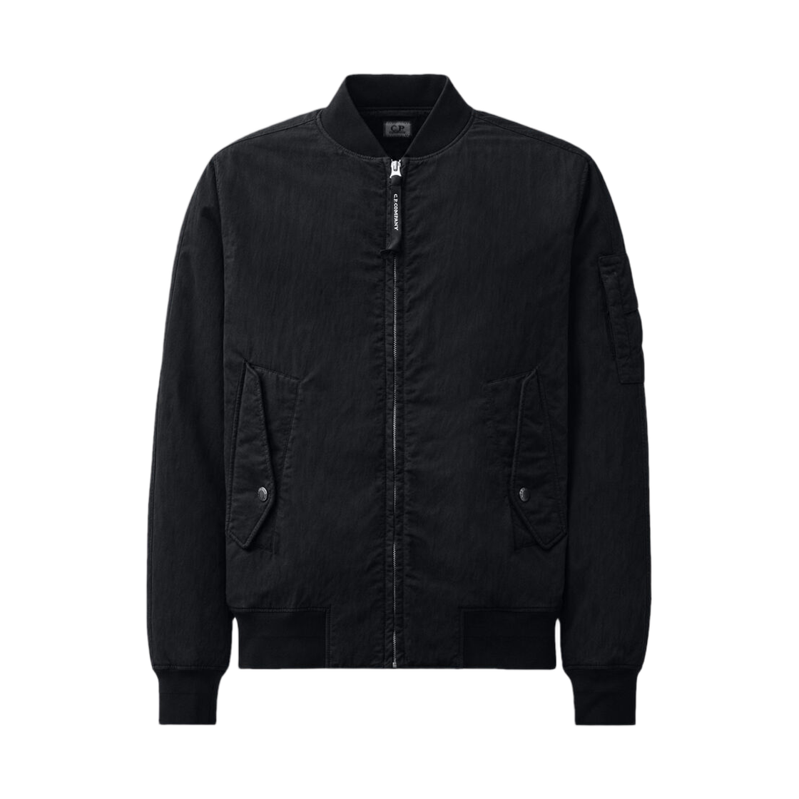 21CMOW081A110475G999 C.P. Company T-Flatt Padded Lens Bomber Jacket Black - 26FW