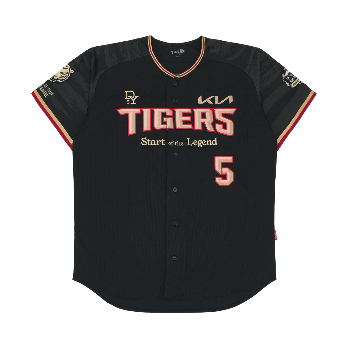 기아 타이거즈 KBO 김도영 최초 월간 10홈런-10도루 기념 유니폼 블랙(Kia Tigers KBO Kim Do Young The First Monthly 10HR-10SB Anniversary Uniform Black) - 2