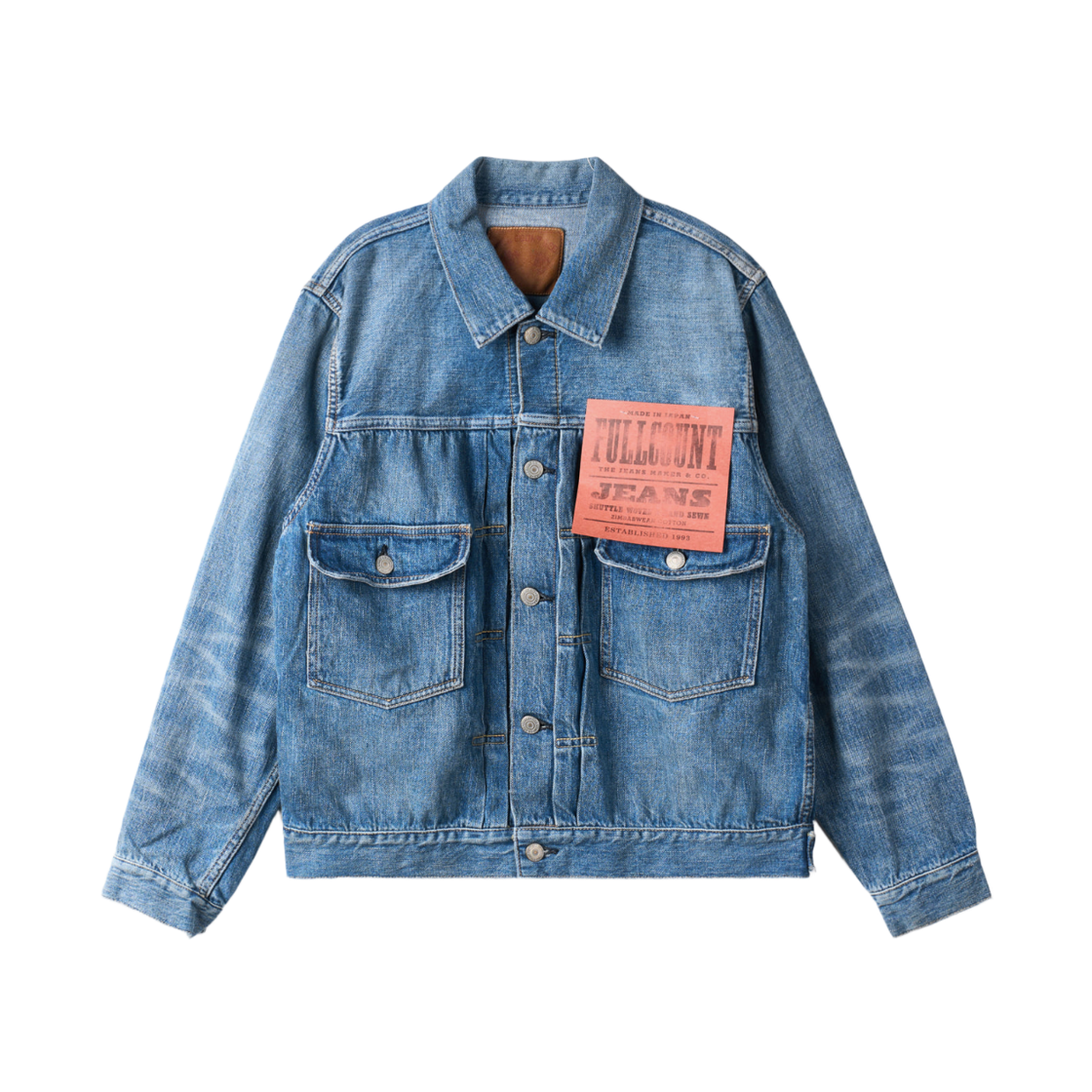 풀카운트 2978-2102SS 다트포드 타입 2 슈퍼 스무스 자켓 인디고(Fullcount 2978-2102SS Dartford Type 2 Super Smooth Jacket Indigo)