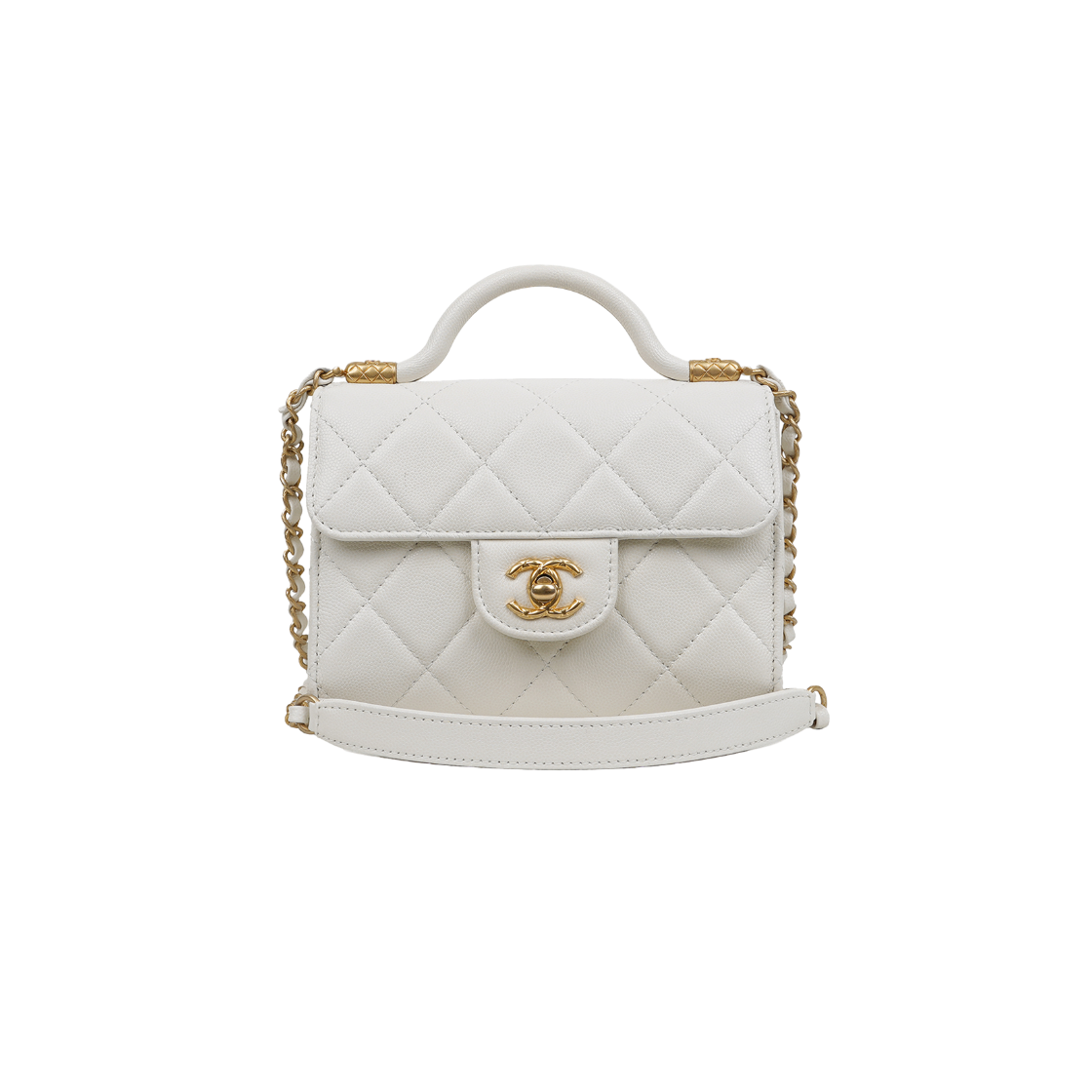 ITI4SLJK74TR Chanel Mini Flap Top Handle Bag