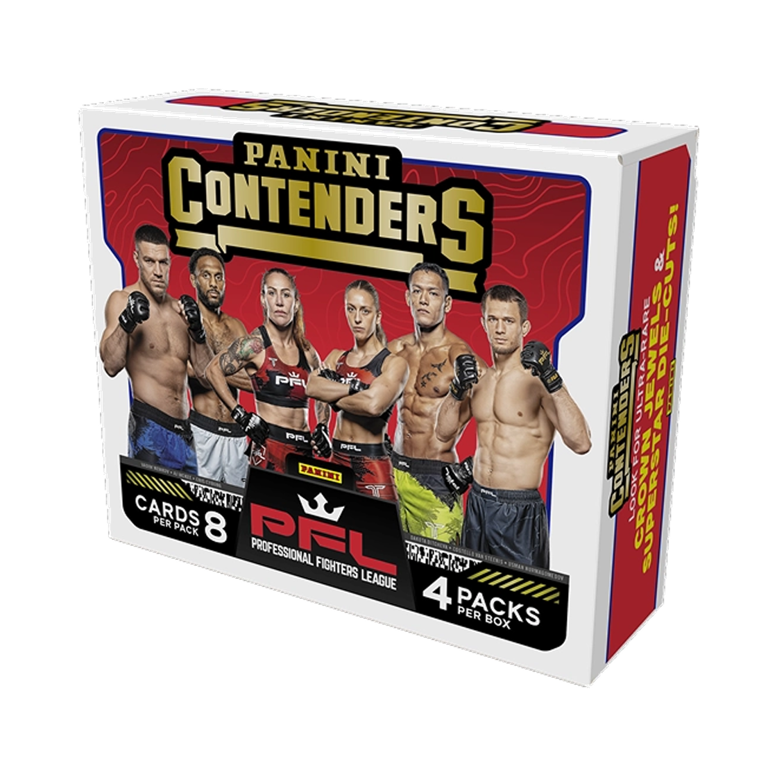파니니 컨텐더스 2026 PFL 하비 박스 (4팩)(Panini Contenders 2026 PFL Hobby Box (Pack of 4))