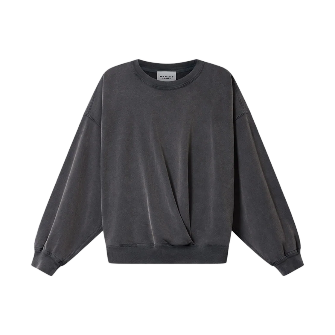 SW0149FA-D1M01E-02FK (W) Isabel Marant Sauria Sweatshirt Black
