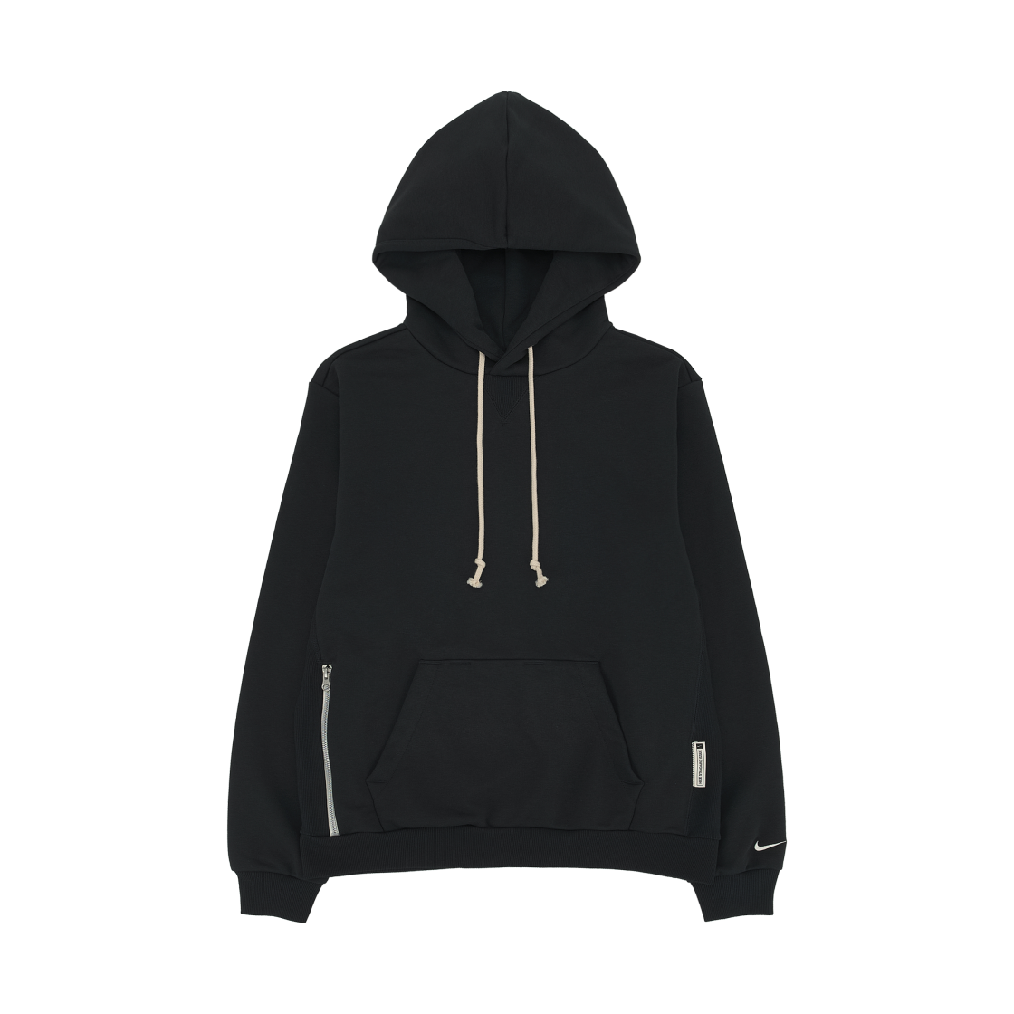 FZ0219-010 Nike Standard Issue Dri-Fit Pullover Basketball Hoodie Black Pale Ivory - Asia