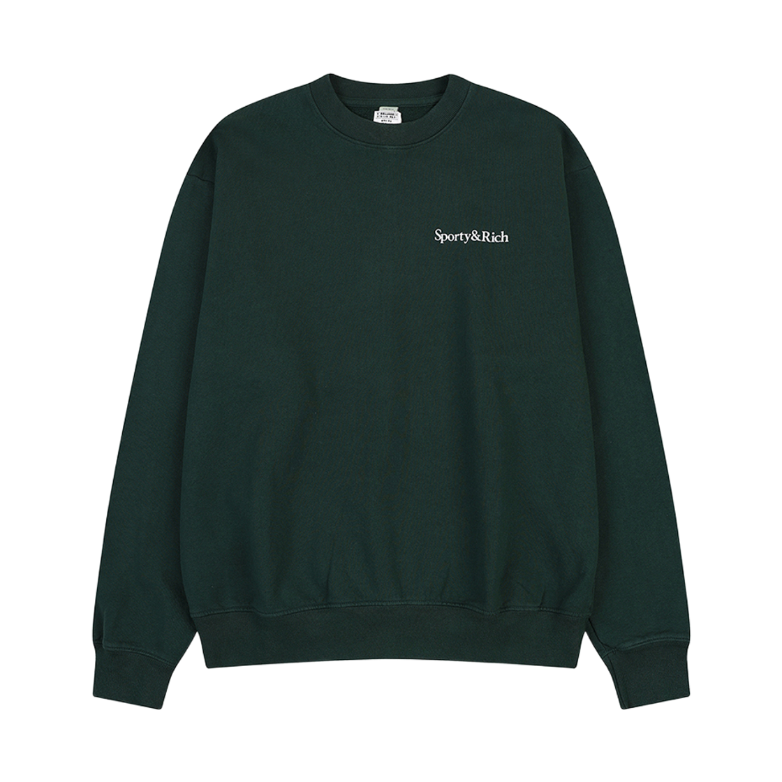 SRD5MT0027GN PEER Sporty & Rich New Health Crewneck Green