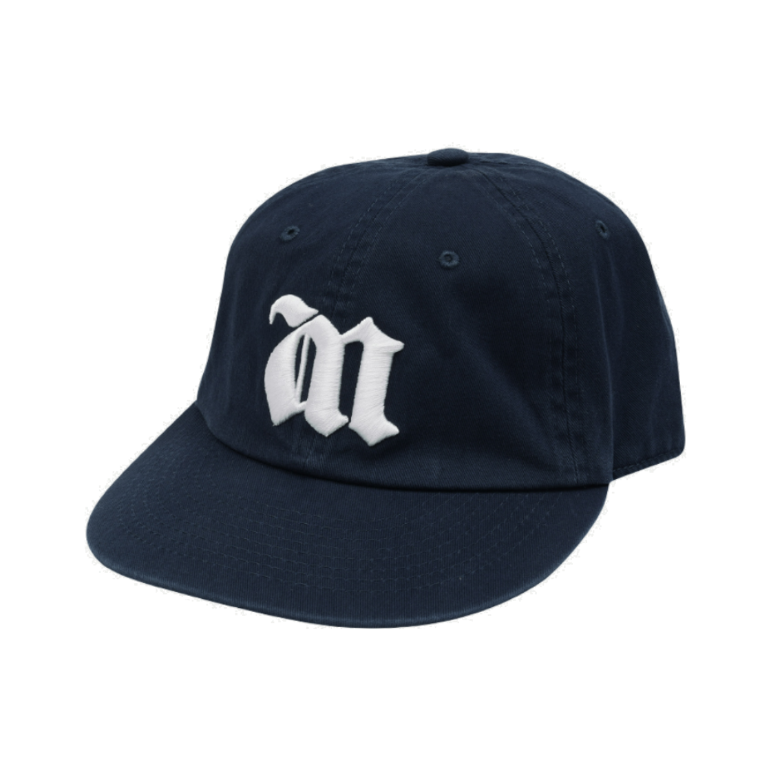 MR26CA008NA Manhattan Records Old M Logo Cap - Navy