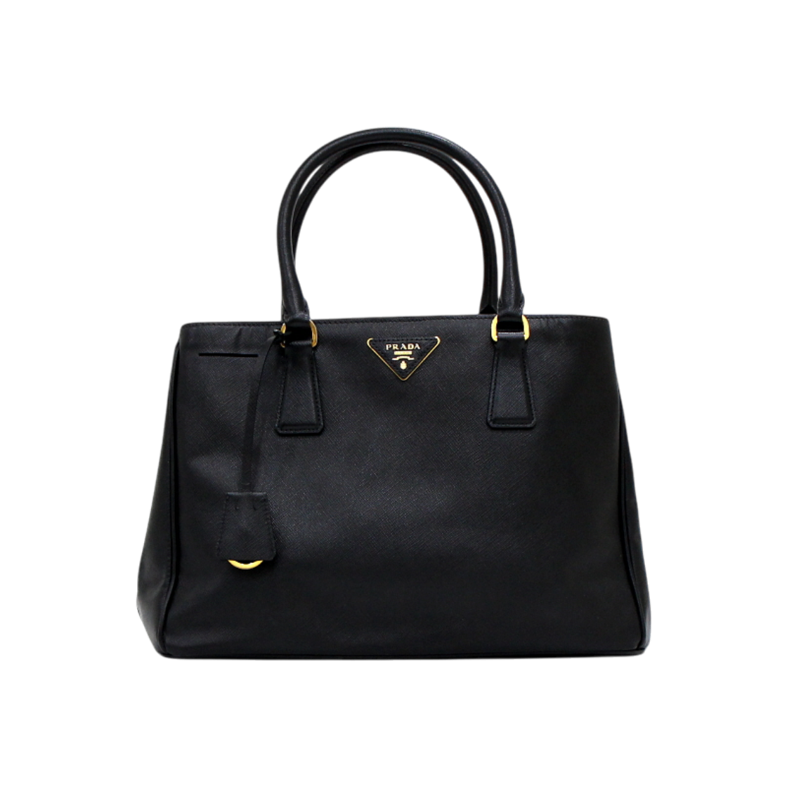 ITRHSTHSGPP9 Prada Saffiano Lux Black Tote Bag