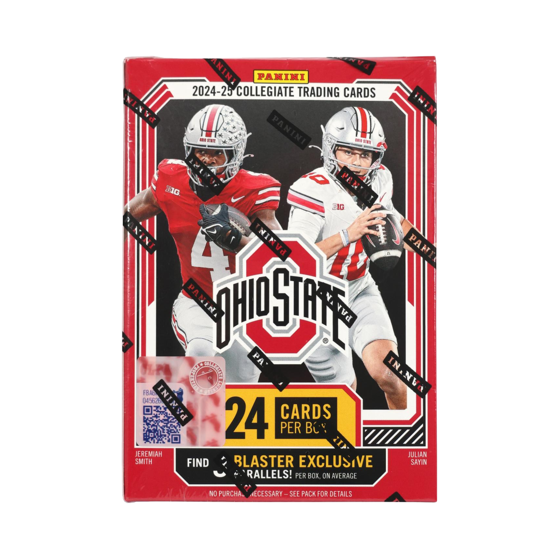 파니니 2025 오하이오 스테이트 유니버시티 NIL 트레이딩 카드 블래스터 박스 (6팩)(Panini 2025 The Ohio State University NIL Trading CardBlaster Box (Pack of 6)) - 1