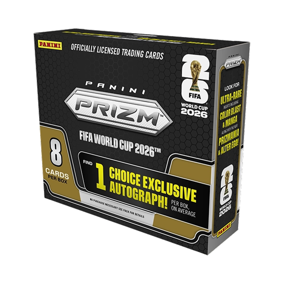 파니니 프리즘 2026 FIFA 월드컵 사커 초이스 박스 (1팩)(Panini Prizm 2026 FIFA World Cup Soccer Choice Box (Pack of 1))