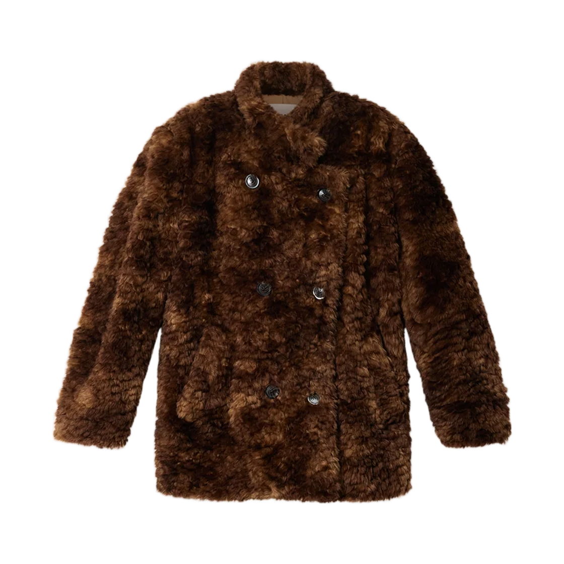MA0554FA-D3A01E-50BW (W) Isabel Marant Jya Coat Brown