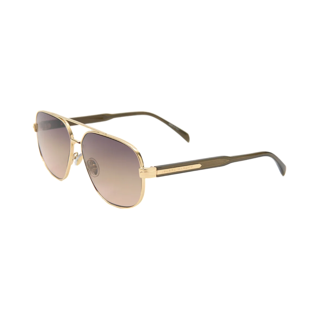 이자벨 마랑 클레로 에비에이터 선글라스 골드 핑크 그린 그레이 그린 아주르(Isabel Marant Clero Aviator Sunglasses Gold Pink Green Grey Green Azur) - 2