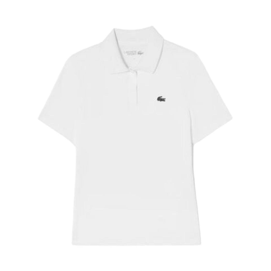 DF116E-55G-001 (W) Lacoste Golf Air Mesh Polo White