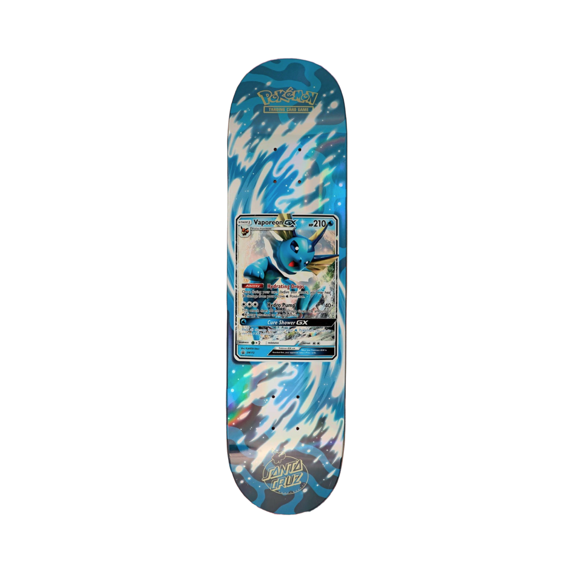- Pokemon x Santa Cruz Skateboard Deck Blind Bag Vaporeon (Opened Case)